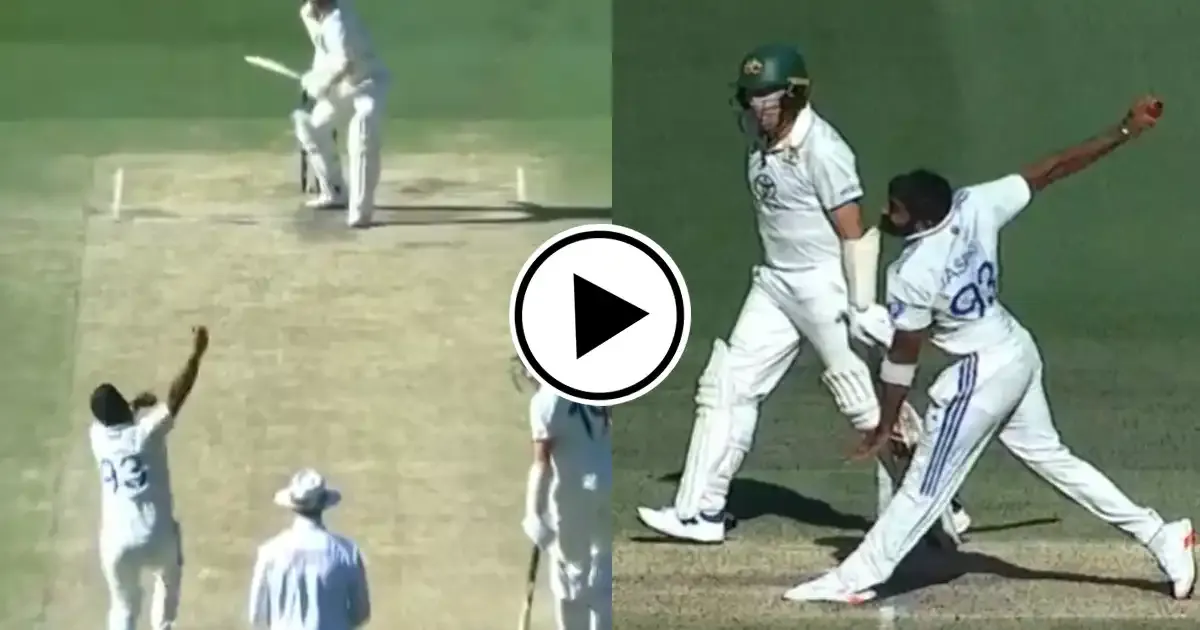 jasprit bumrah takes no ball wicket in last over of day 4 in melbourne test misses out on fifer
