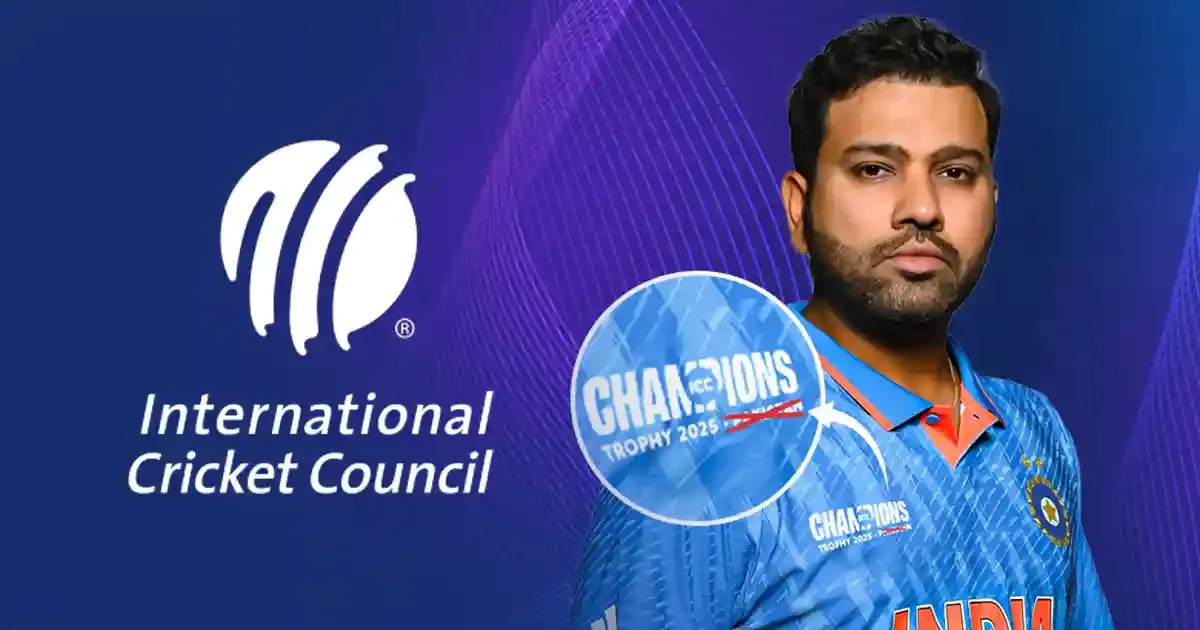 icc responds to bcci s take on no pakistan on team india s champions trophy 2025 jersey