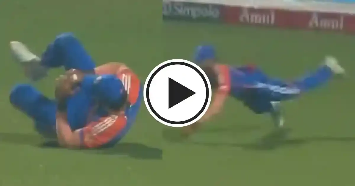 nitish kumar reddy take stunning diving catch to dismiss dangerous jos buttler in 1st t20i sportstiger