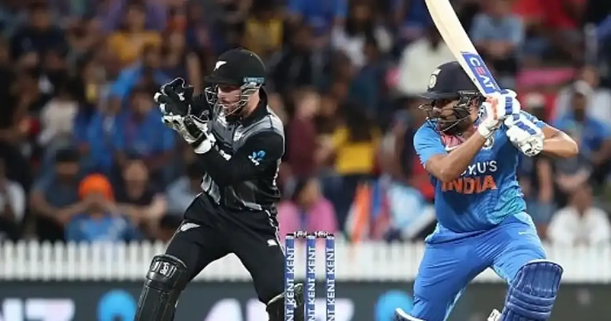 rohit sharma s back to back sixes against tim southee in super over sealed t20i thriller in hamilton