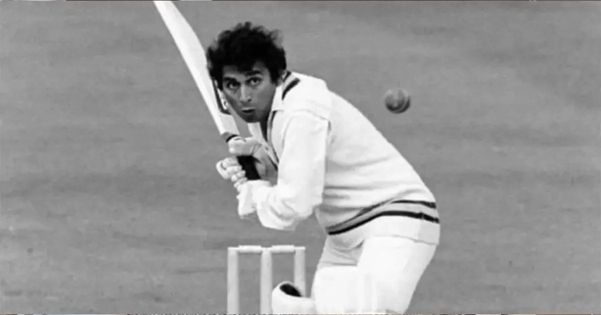 sunil gavaskar became first batter to score two centuries in test match thrice in 1979