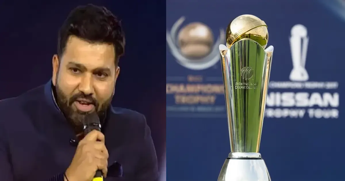 we will bring the champions trophy 2025 to wankhede rohit sharma