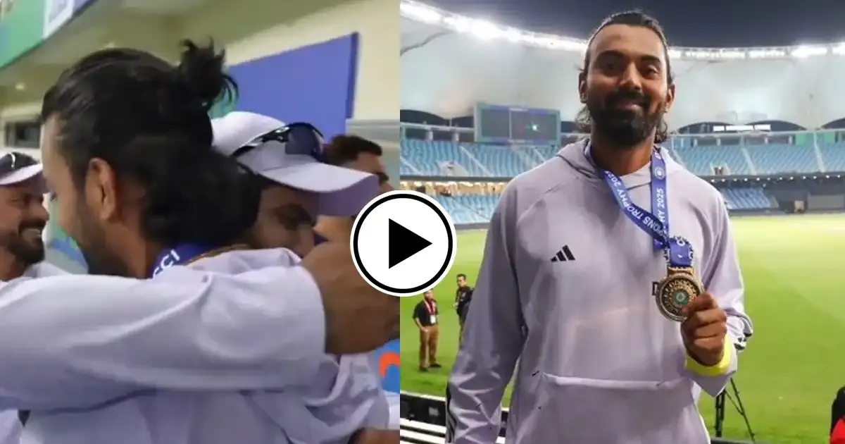 kl rahul won the best fielder medal