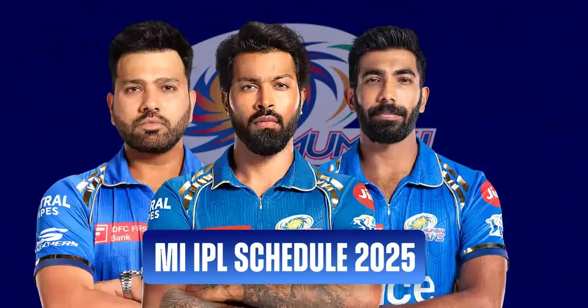 mi ipl schedule 2025