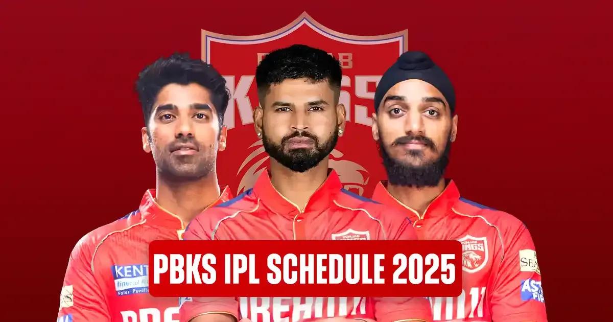 pbks ipl schedule 2025