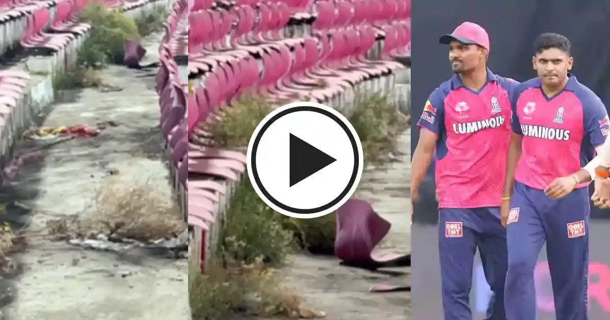 cricket spectator reveals disorganised condition of sawai mansingh stadium
