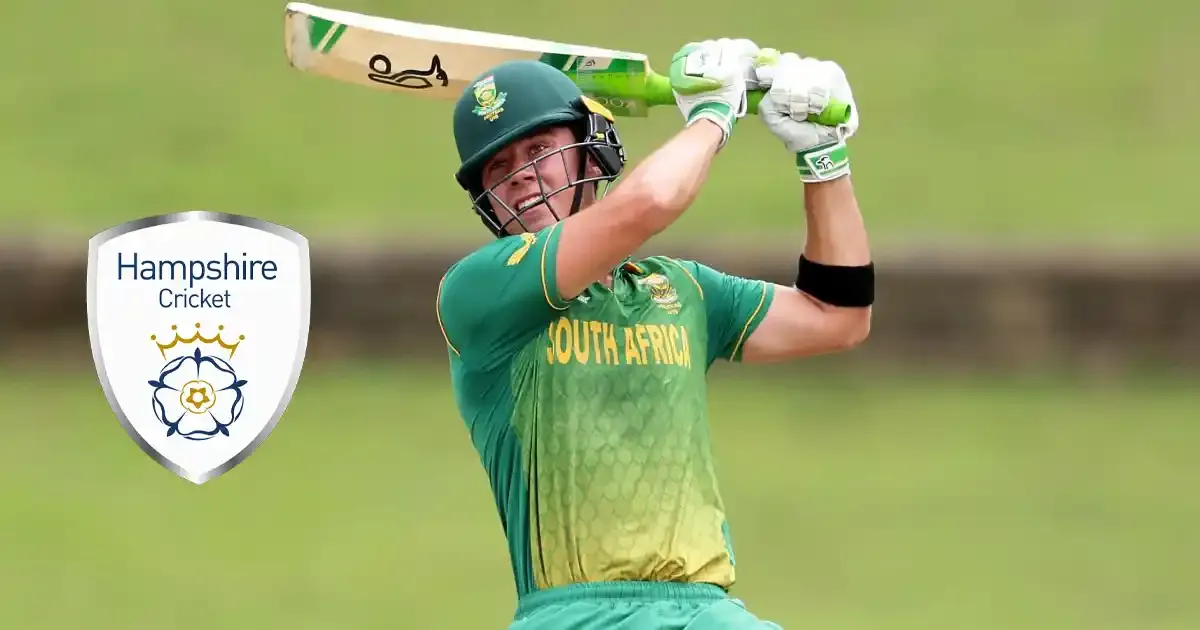 dewald brevis signs with hampshire to play t20 blast and county championship