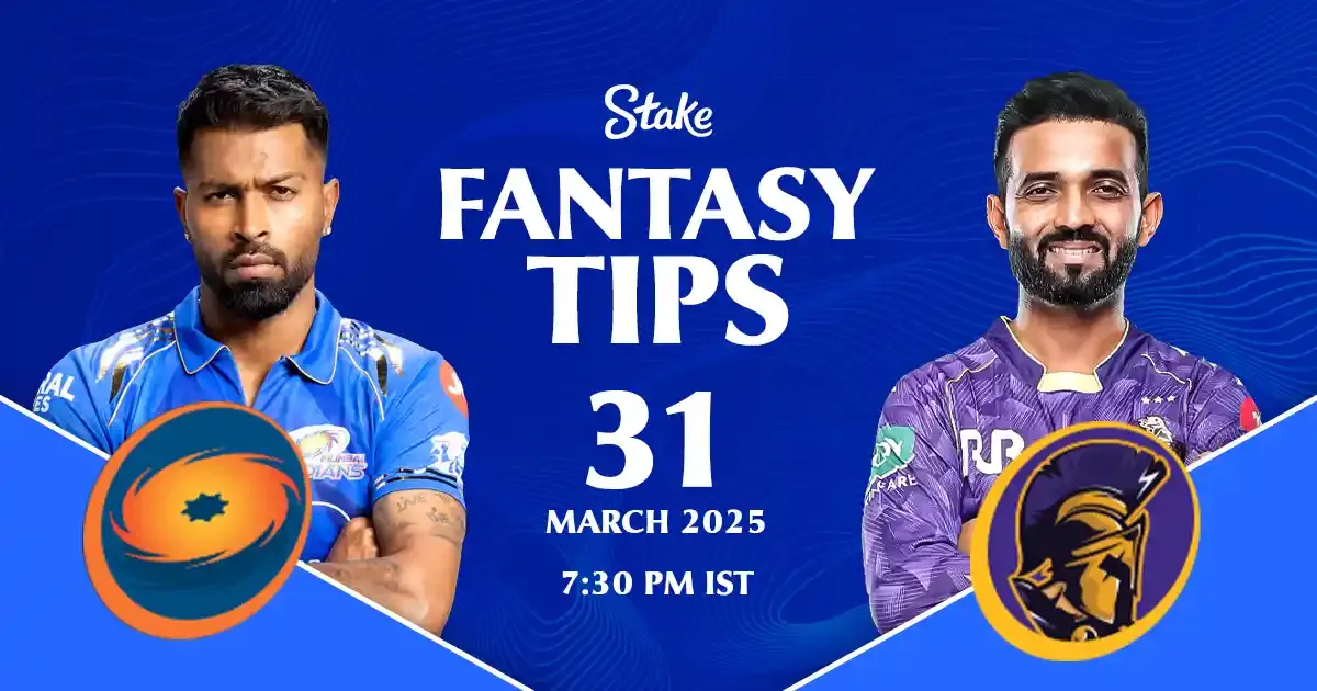 fantasy template mi vs kkr