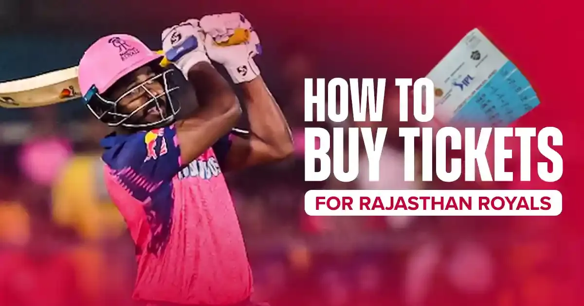 how to buy tickets for rajasthan royals ipl matches in india