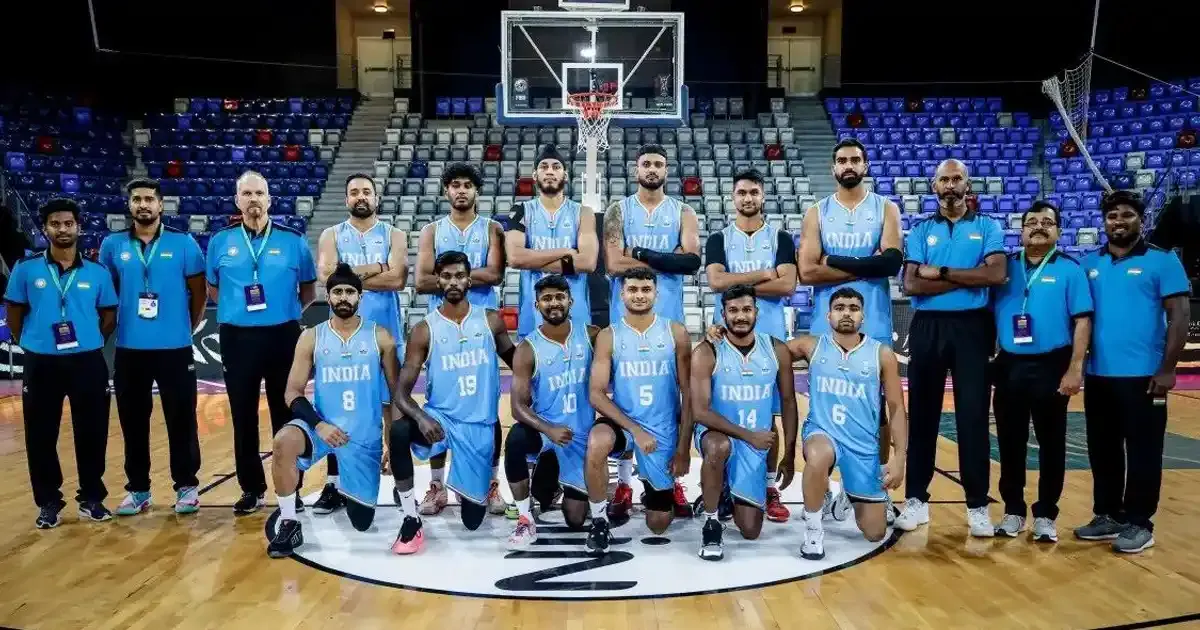 india outsmart bahrain to reach fiba men s asia cup 2025
