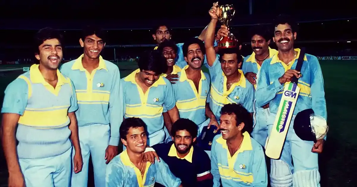india won the world championship of cricket in 1985