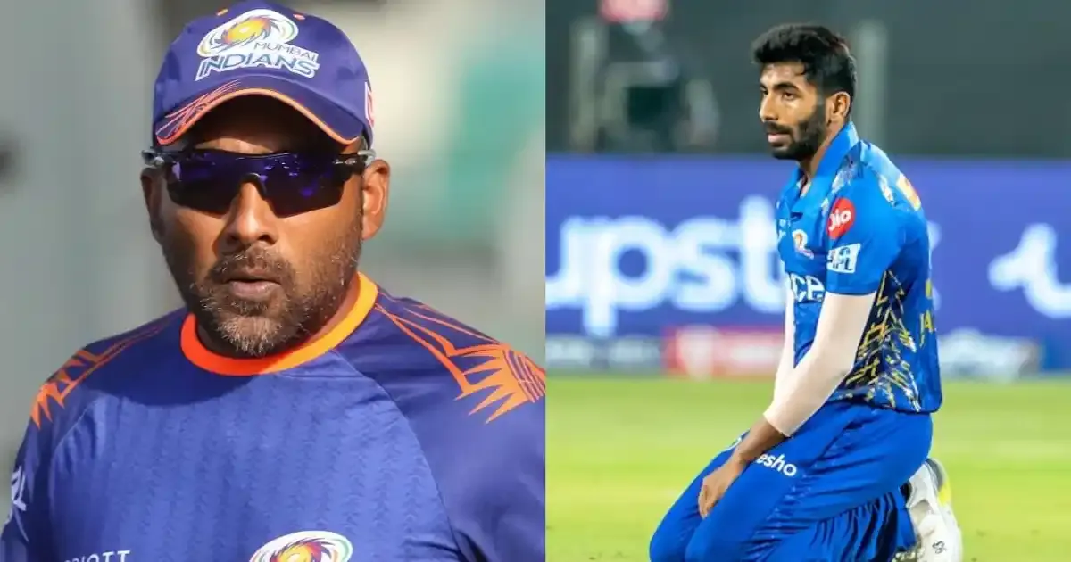 jasprit bumrah to join mi soon mahela jayawardene shares big update on star pacer s availability
