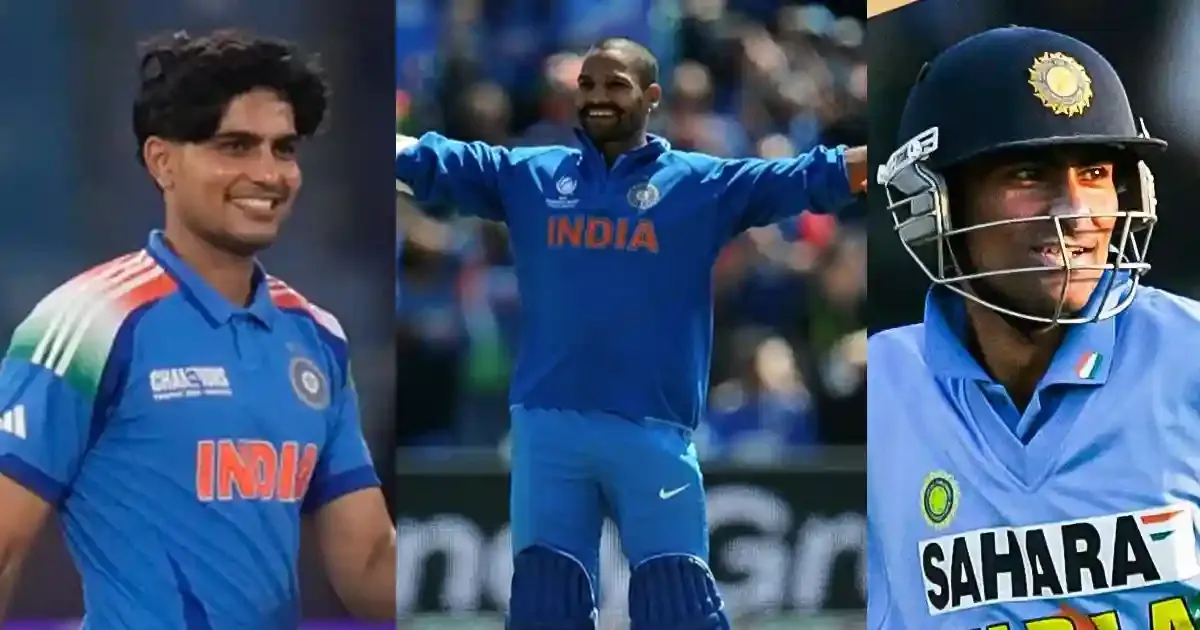 list of indian players who dazzled on champions trophy debut