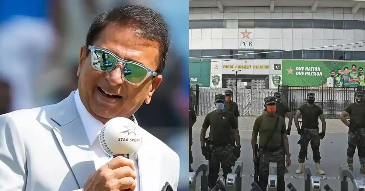 sunil gavaskar humiliates pcb for security issues in ongoing champions trophy 2025 sportstiger