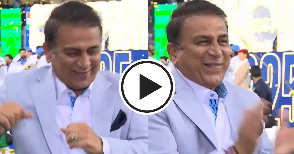 sunil gavaskar performs child like dance while celebrating india s champions trophy 2025 title triumph