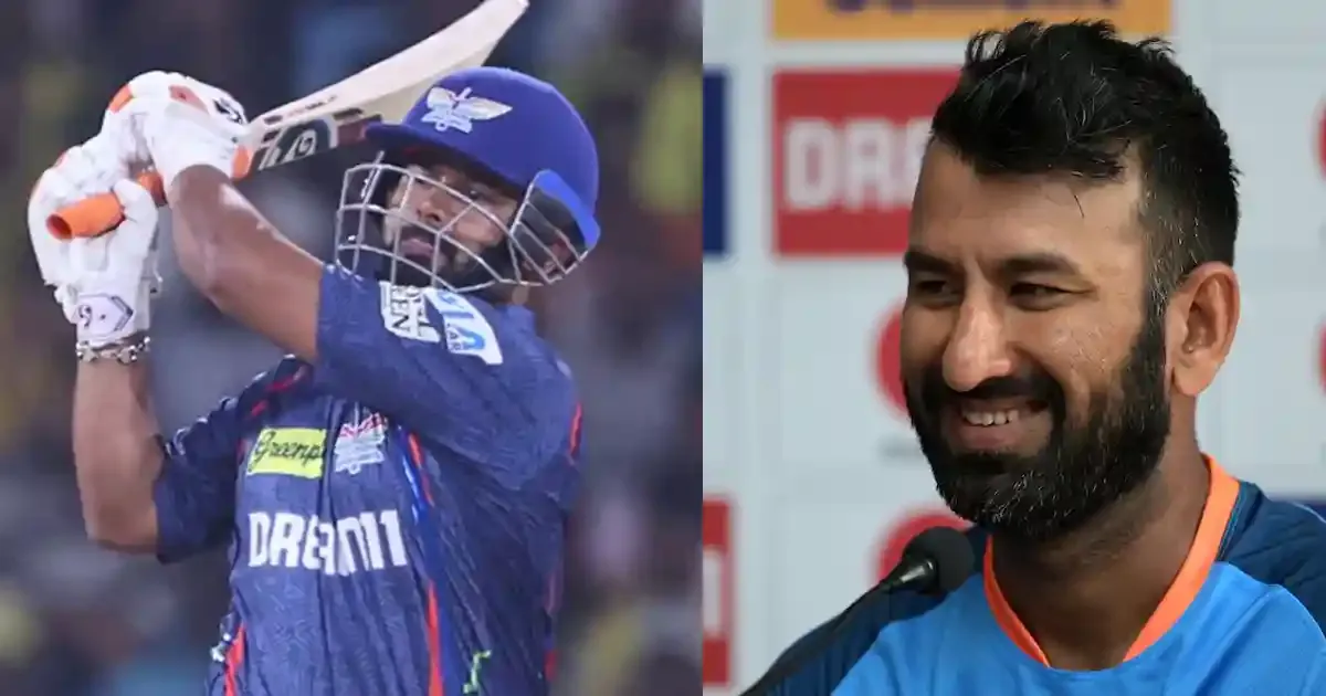 cheteshwar pujara criticises rishabh pant for error in lsg vs dc match
