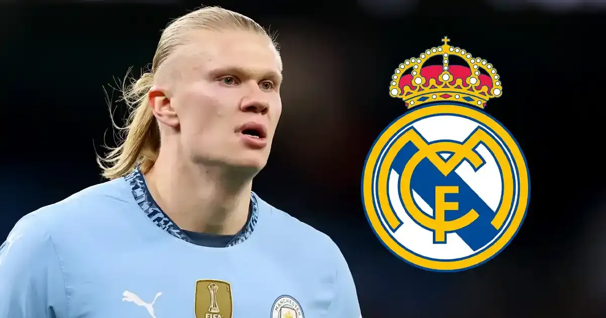 erling haaland is aware about real madrid links despite long term man city contract
