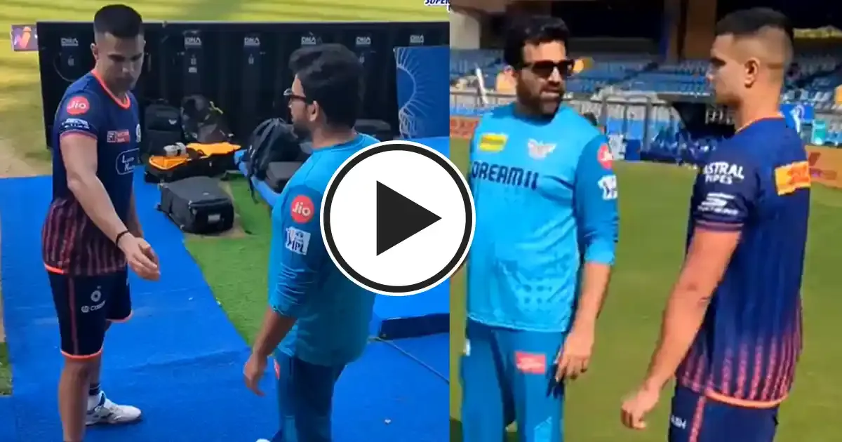 lsg give mi s arjun tendulkar a legend of tomorrow tag ahead of ipl 2025 match at wankhede stadiu