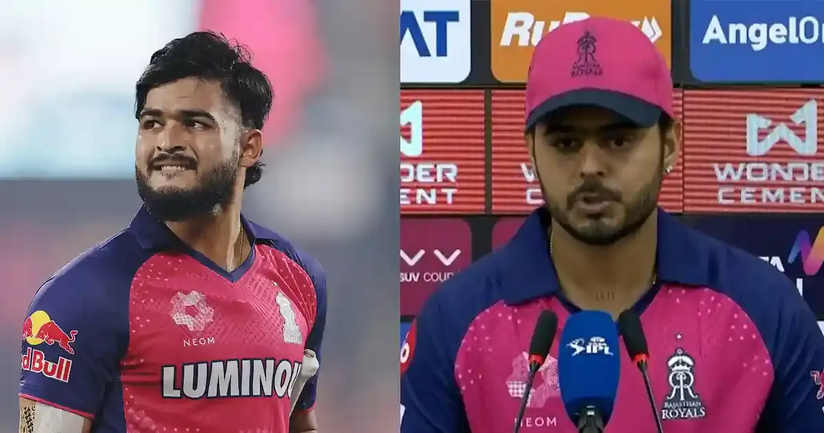 making riyan parag stand in captain of rr over me was correct