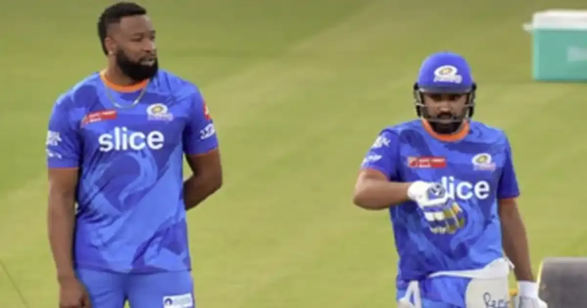 mi batting coach kieron pollard back rohit sharma to hit form in ipl 2025