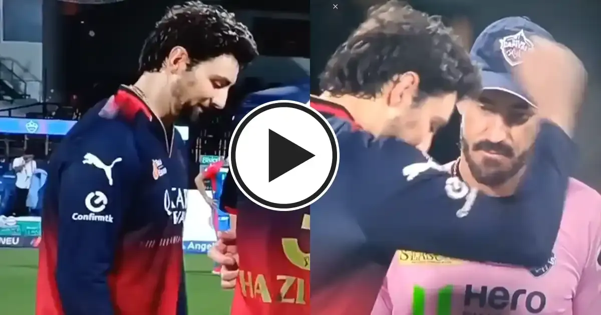 rcb s tim david emulates kl rahul s cold celebration after dc s six wicket win in ipl 2025