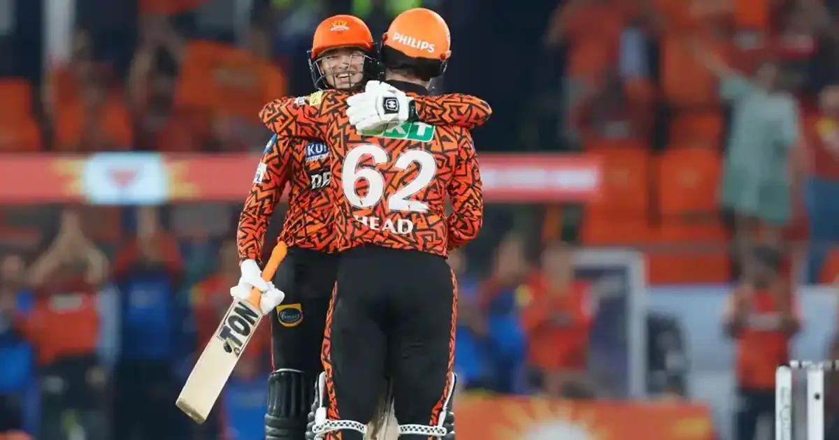 srh smashed highest powerplay score in their 266 7 target against dc in 2024