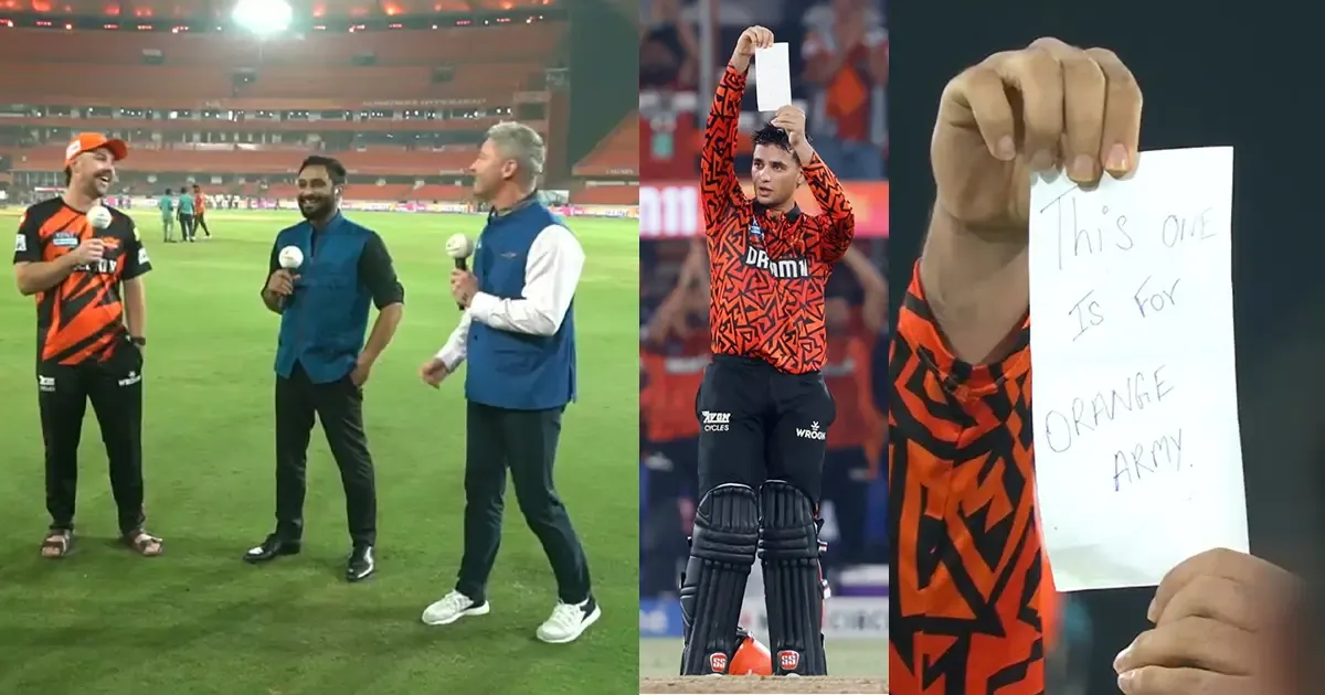 travis head reveals secret behind abhishek sharma s note celebration after scoring hundred vs pbks in ipl 2025