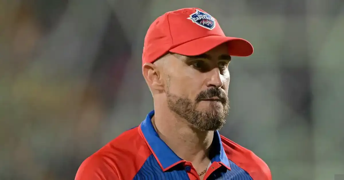 why is faf du plessis not playing for delhi capitals in ipl 2025 match against chennai super kings