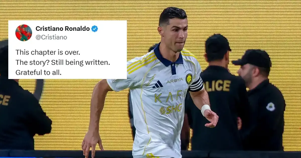 cristiano ronaldo hints at al nassr exit after saudi pro league 2024 25 season