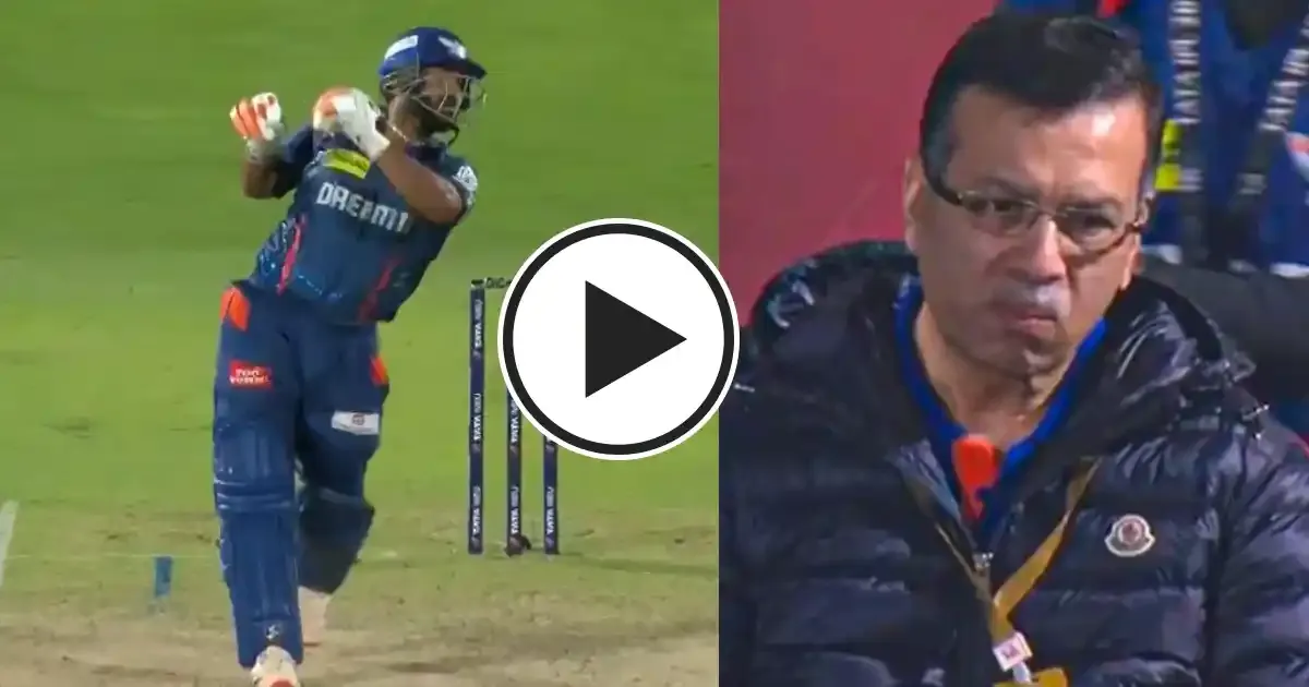 lsg owner sanjiv goenka reacts to rishabh pant s dismissal against pbks in ipl 2025