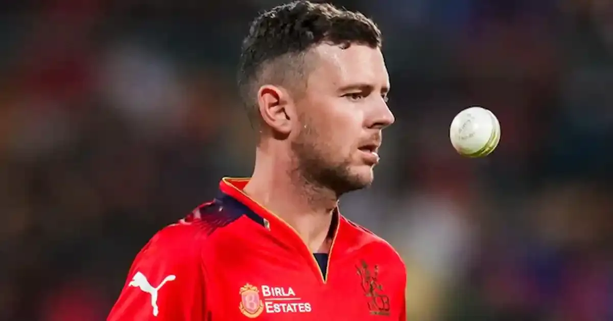 will josh hazlewood be available for rcb s ipl 2025 clash against kkr