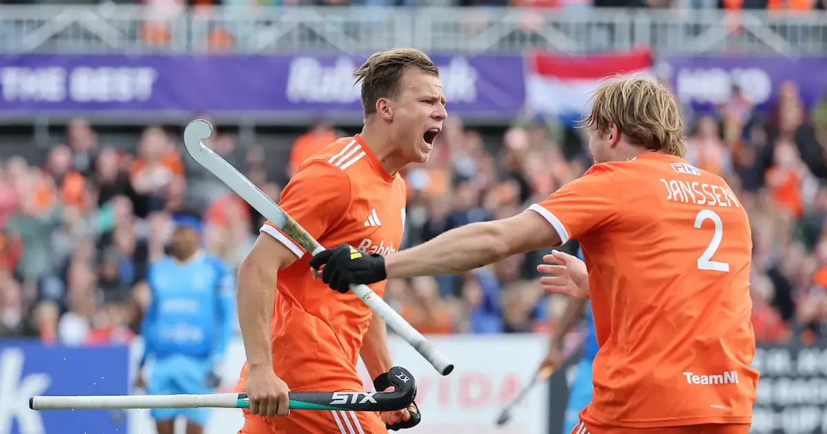 fih pro league 2025 netherlands pip india to claim 2 1 win
