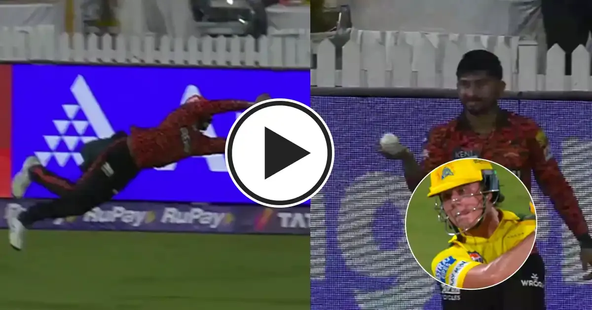 kamindu mendis pulls off one of the best catches of ipl 2025 dismisses dewald brevis with a stunner