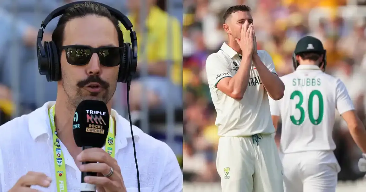 mitchell johnson questions josh hazlewood for prioritising ipl after wtc final loss against south africa