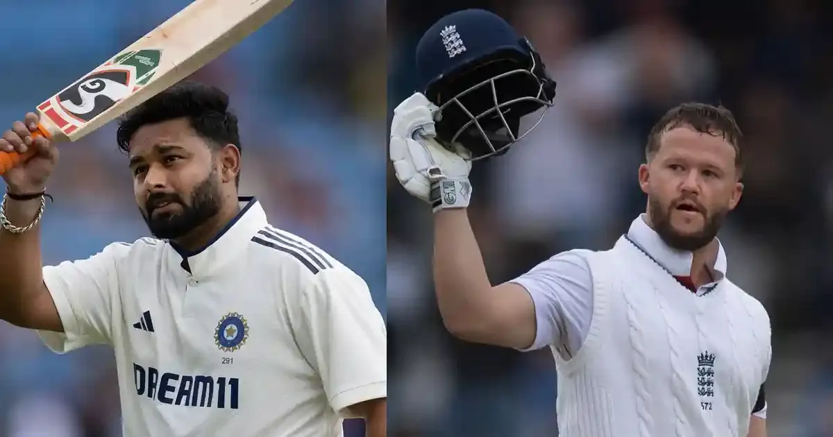 rishabh pant jumps a spot to secure seventh place ben duckett leapfrogs five players to claim eighth place sportstiger