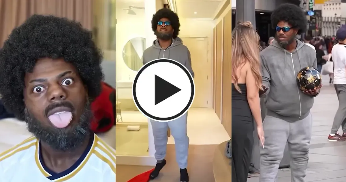 speed really recreated the iconic cristiano ronaldo video disguised in the streets of madrid