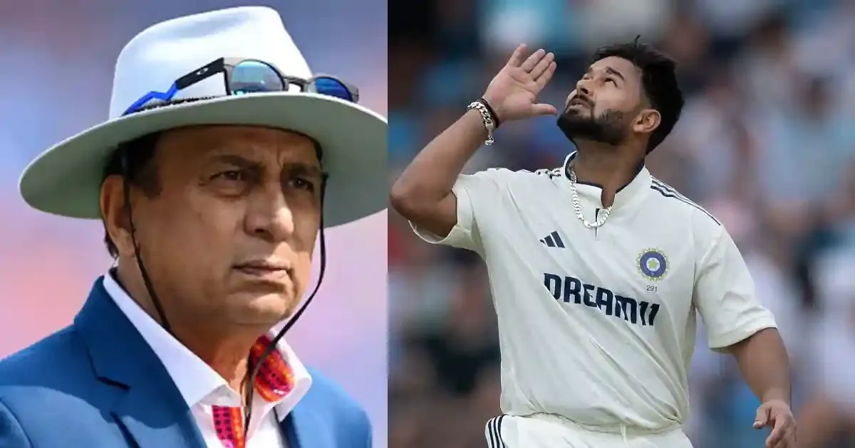 sunil gavaskar terms rishabh pant unpredictable during india s second innings vs england in first test