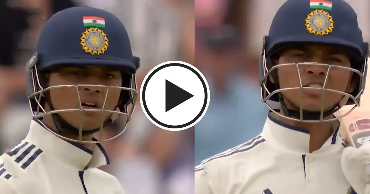 yashasvi jaiswal reminds shubman gill of his running habit on day 1 of first test