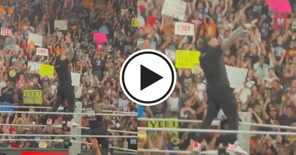 roman reigns reunites with jey uso for yeeting during wwe raw sportstiger