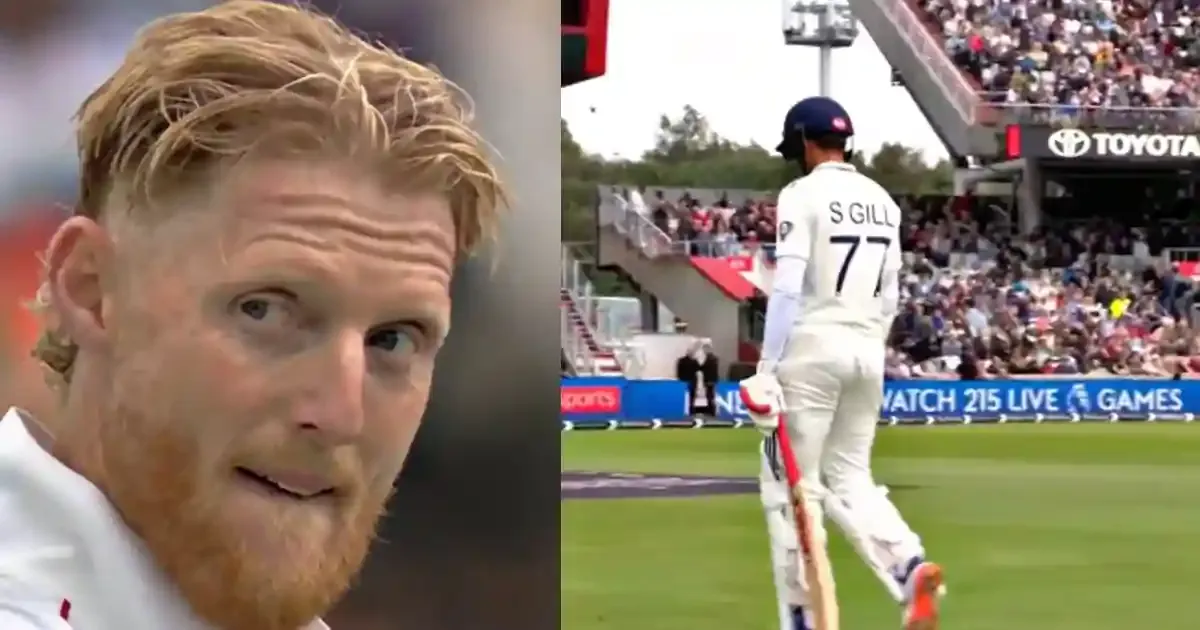 shubman gill booed by the english supporters in manchester following his early dismissal
