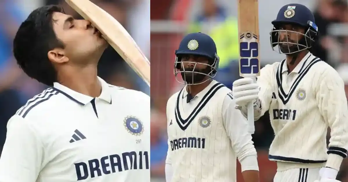 shubman gill washington sundar and ravindra jadeja make it to honours board at old trafford stadium after 4th test sportstiger