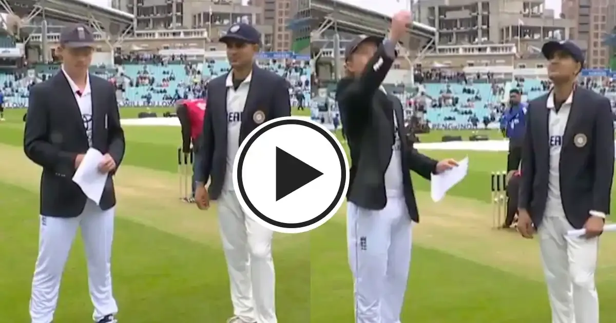 shubman gill s brainfade moment at fifth eng ind test s toss goes viral