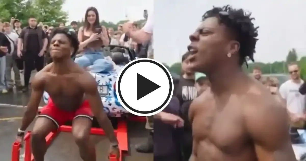 youtube sensation ishowspeed deadlifts a car with three people inside
