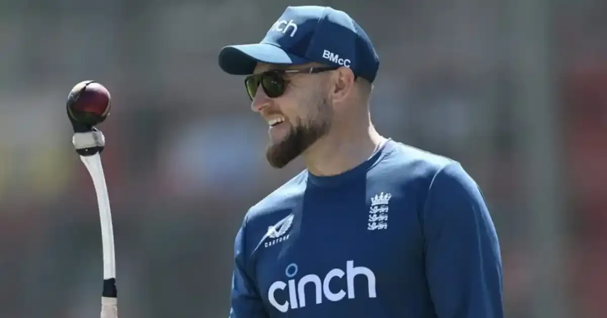 england head coach brendon mccullum ahead of upcoming india challenge