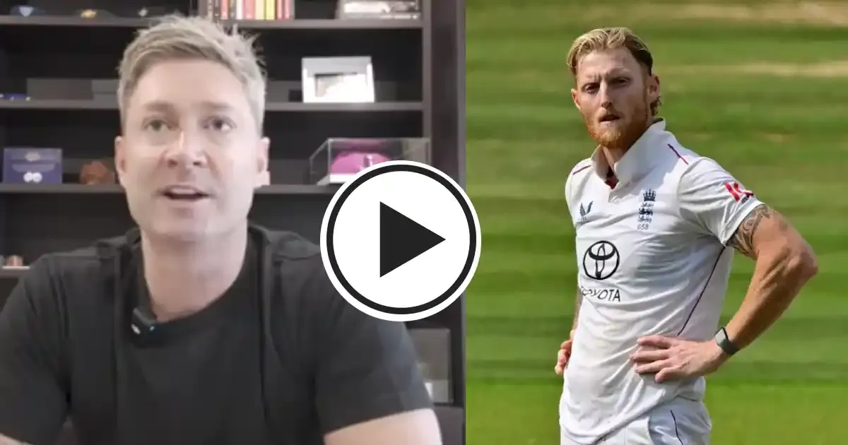 michael clarke gives reality check to ben stokes after 2 2 drawn test series vs india