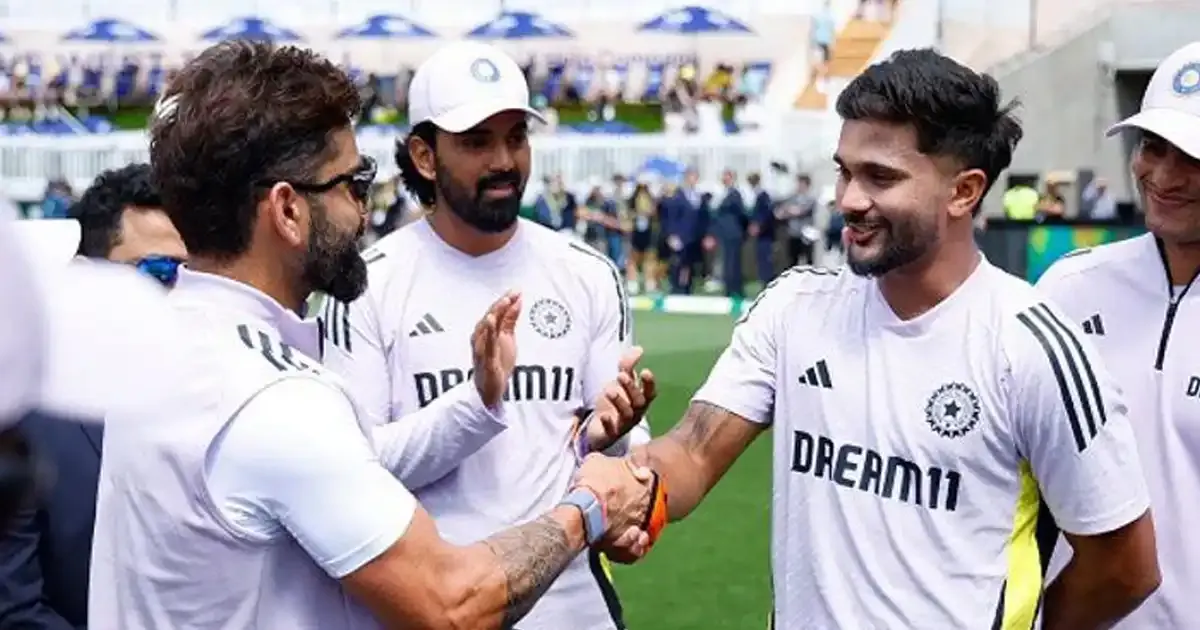 nitish kumar reddy reveals his best moment with virat kohli