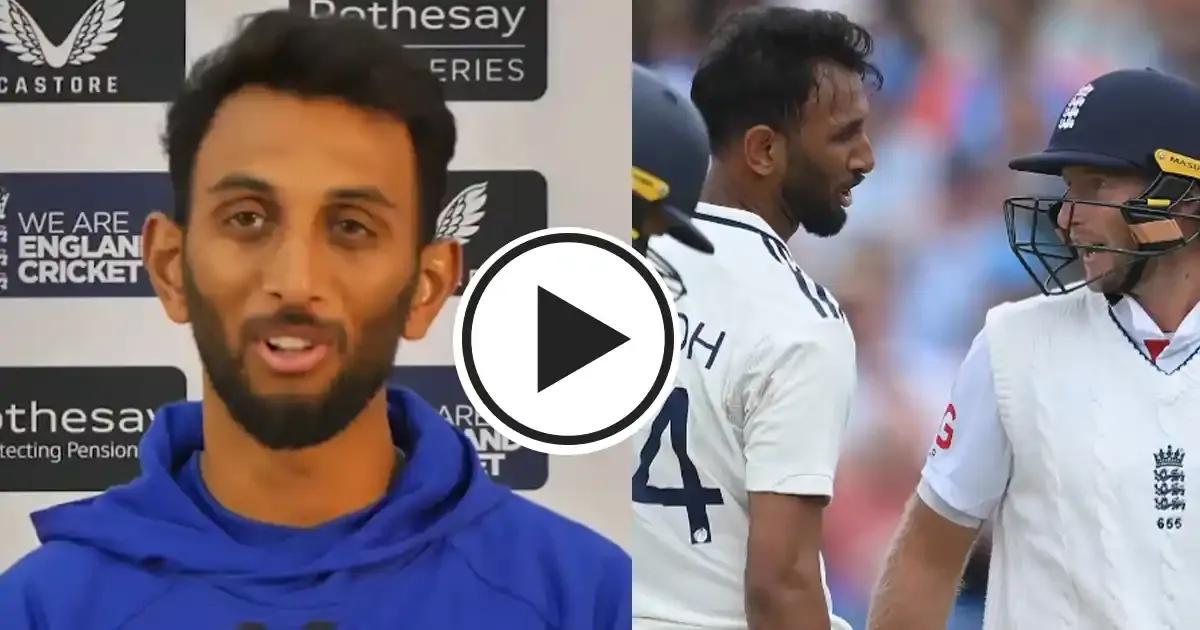 prasidh krishna deciphers heated exchange with joe root from fifth test