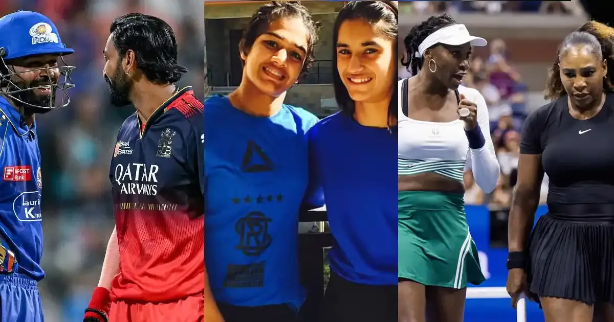 sibling duos in the sports world in pictures