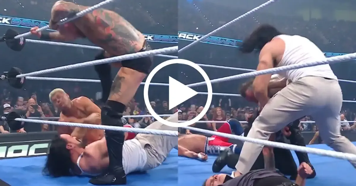 drew mcintrye gets suspended from wwe sportstiger
