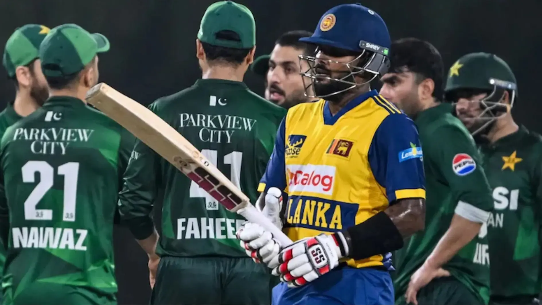 sl vs pak head to head